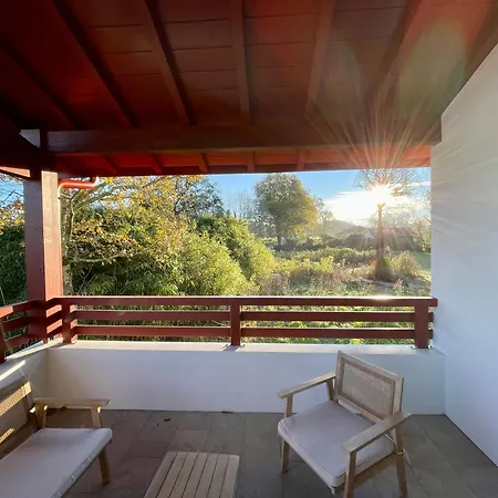 Terrasse Et Vue Nature, Cocon Proche Espelette